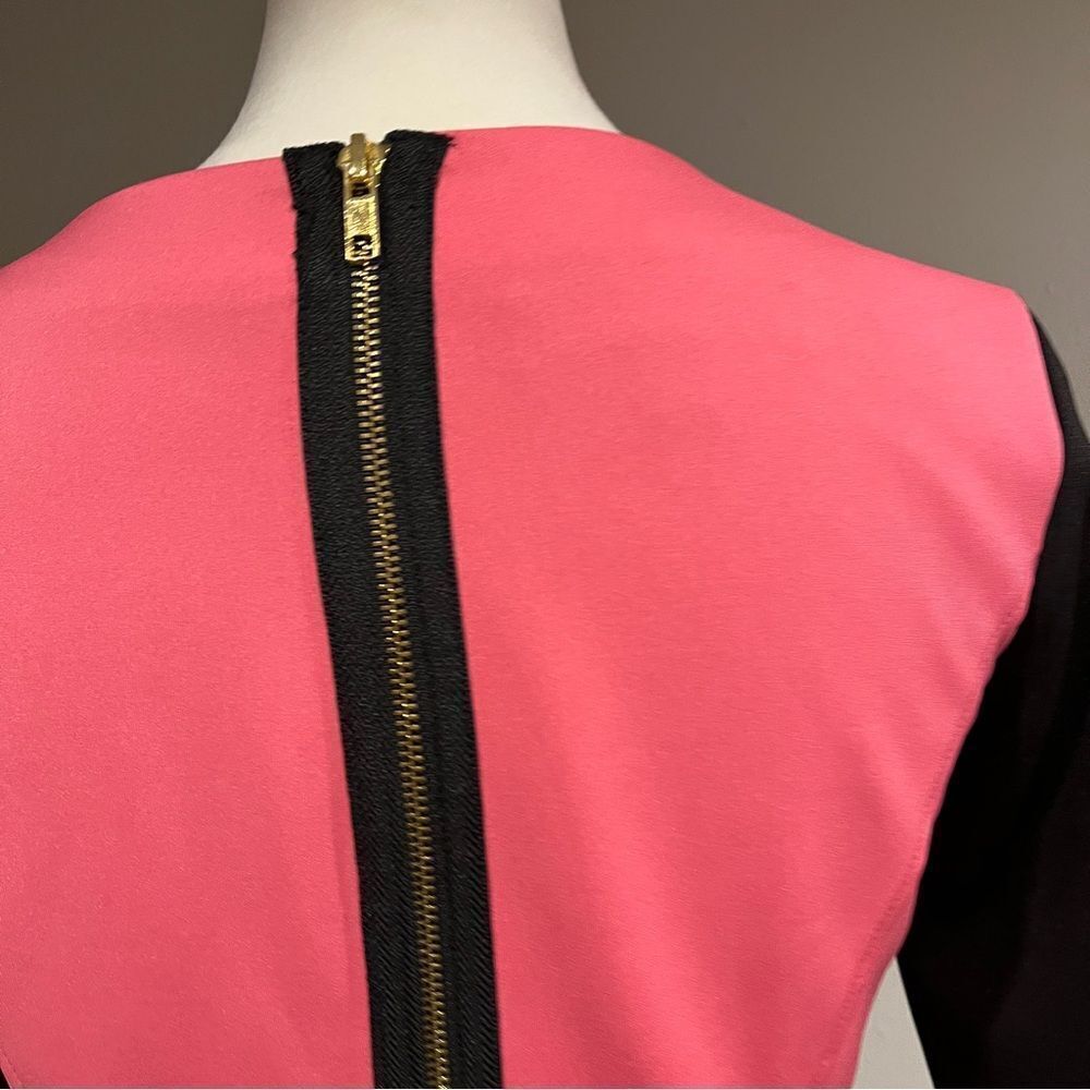 Maggy London Black and Pink Dress - Picture 8 of 14